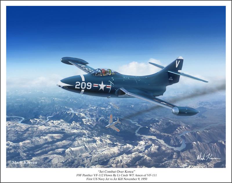 Grumman F9 Panther Wing Folded Aircraft Wallpaper 2947