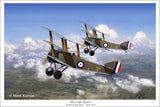Black Flight Triplanes by Mark Karvon