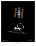 Space Shuttle & Hubble Telescope
