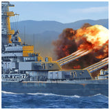 USS Wisconsin Big Guns