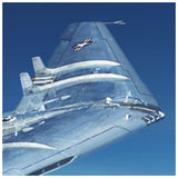 YB-49 Fling Wing Detail