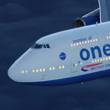 British Airways 747 Nose