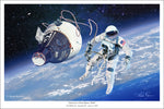 Americas First Space Walk by Mark Karvon