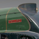 Mallard Locomotive Nameplate