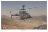OH-58 Kiowa Warrior by Mark Karvon