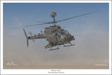 OH-58D Kiowa Warrior by Mark Karvon