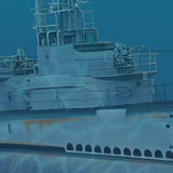 USS Cod Sail