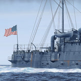 USS Columbia C-12 Stern