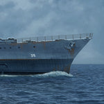 USS Indianapolis Bow