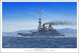 USS Oregon BB-3 by Mark Karvon
