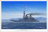 USS Oregon BB-3 by Mark Karvon
