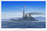 USS Oregon BB-3 by Mark Karvon