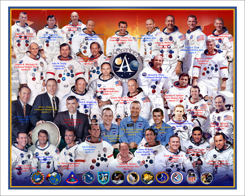 Mission Apollo Crew Members