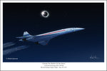 Concord Eclipse Flight by Mark Karvon