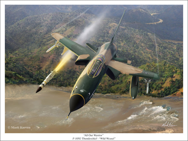 F-105G Thunderchief Wild Weasel - 