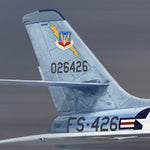 F-84F Thunderstreak Tail