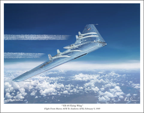 YB-49 Fling Wing