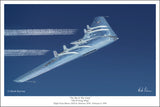 YB-49 Fling Wing by Mark Karvon